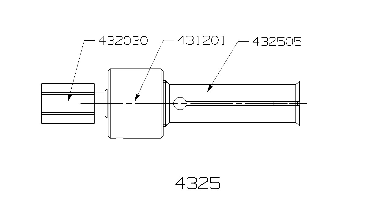 EXTRACTOR DE PINZA INTERIOR FORZA SERIE 4300